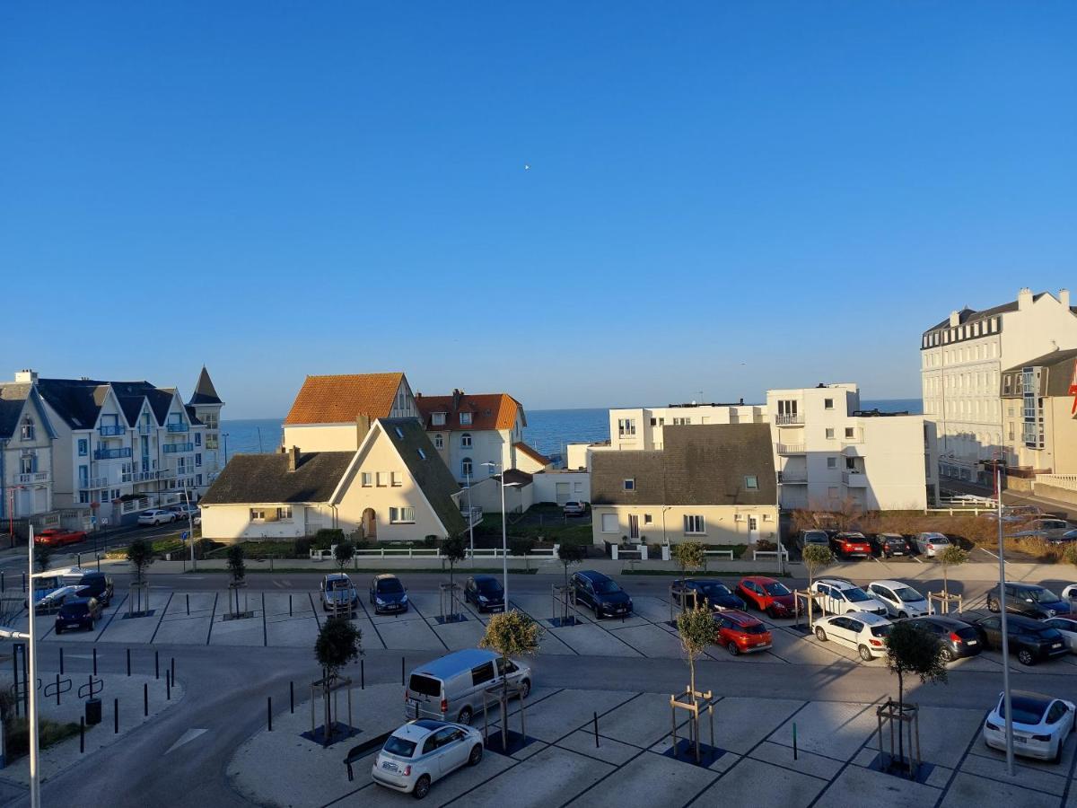 Vue Mer L'Aiglon T2 Balcon Parking Prive 위머로우 외부 사진